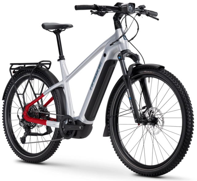 Haibike Trekking 7 Men S 27.5'',Grey/Red/Blue,BCXK,800Wh 