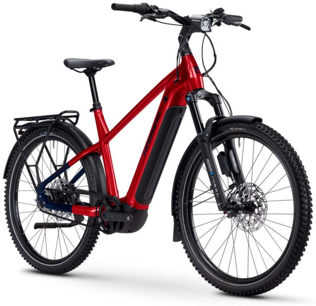Haibike Trekking 9 ABS Men M 27.5'',Red/Blue,BCXK,800Wh 