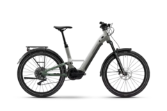 Haibike Adventr 4 Low L 27,5&quot;,Grey/Bamboo Green, BCXP, 600Wh
